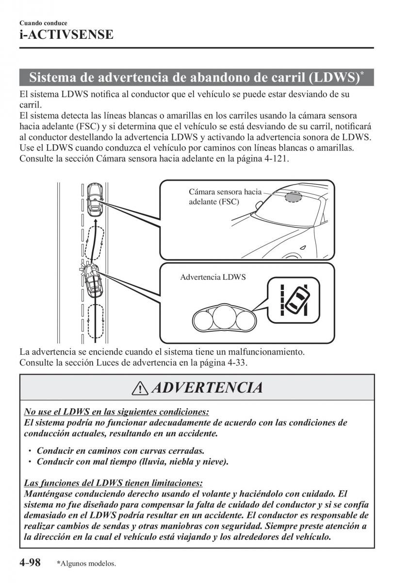 Mazda MX 5 Miata ND IV 4 manual del propietario / page 238