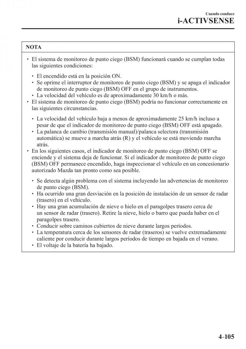 Mazda MX 5 Miata ND IV 4 manual del propietario / page 245