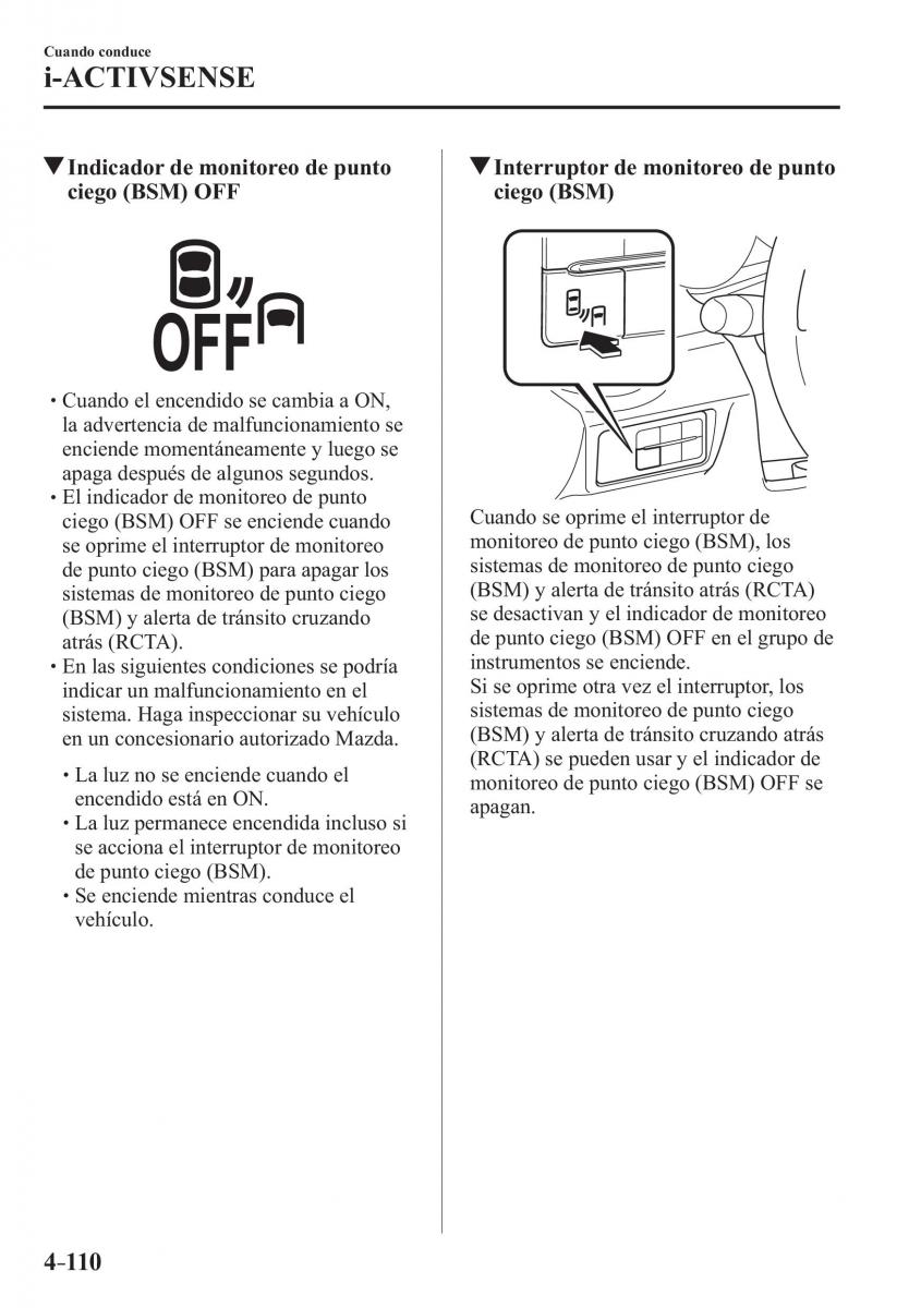 Mazda MX 5 Miata ND IV 4 manual del propietario / page 250