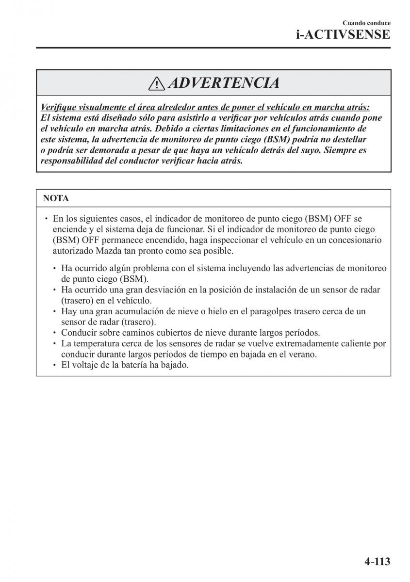 Mazda MX 5 Miata ND IV 4 manual del propietario / page 253