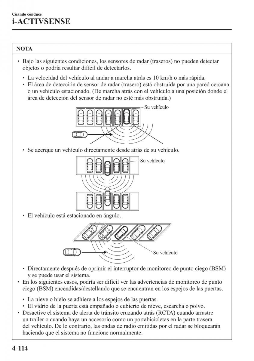 Mazda MX 5 Miata ND IV 4 manual del propietario / page 254