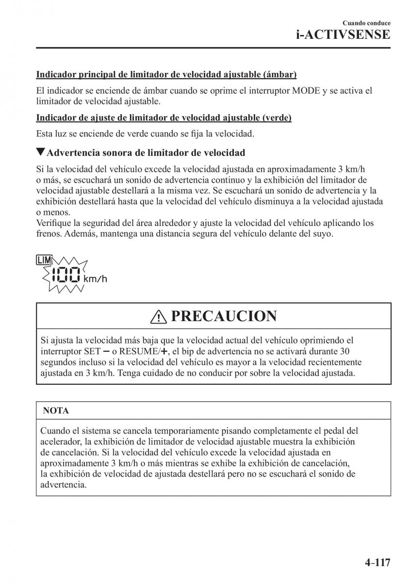 Mazda MX 5 Miata ND IV 4 manual del propietario / page 257