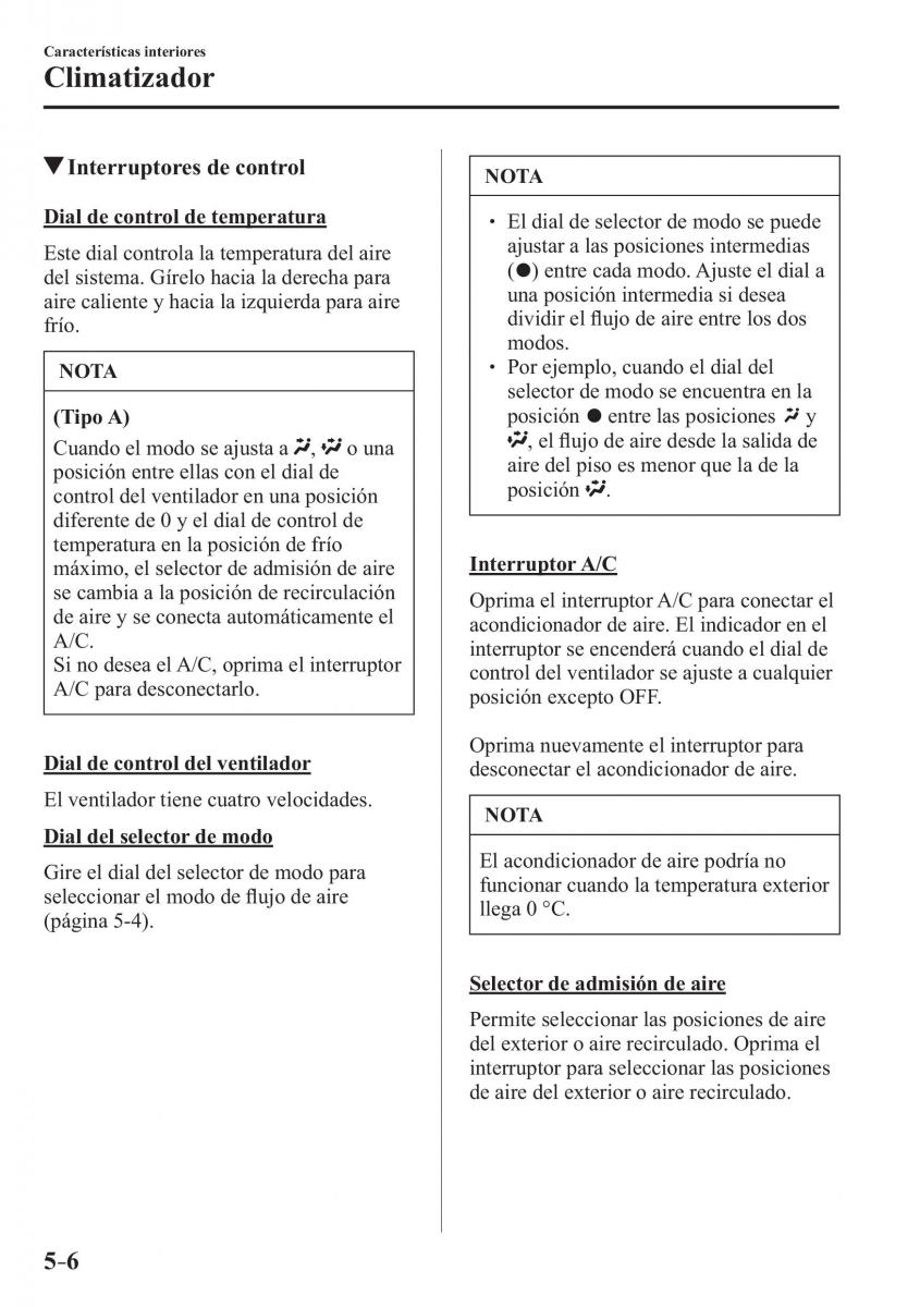 Mazda MX 5 Miata ND IV 4 manual del propietario / page 292