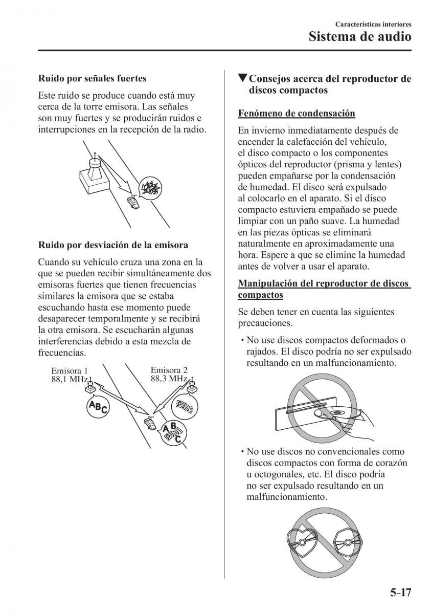 Mazda MX 5 Miata ND IV 4 manual del propietario / page 303