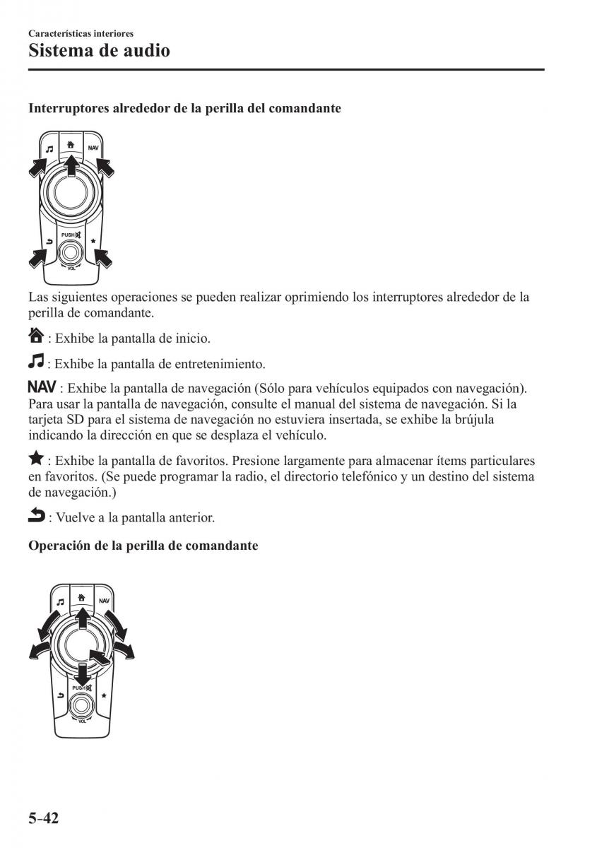 Mazda MX 5 Miata ND IV 4 manual del propietario / page 328