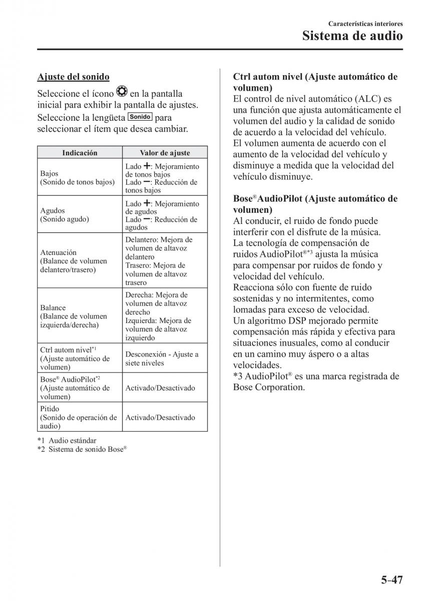 Mazda MX 5 Miata ND IV 4 manual del propietario / page 333