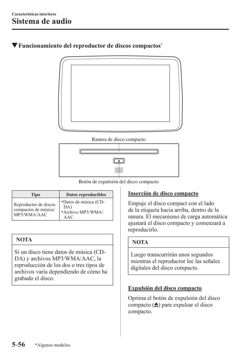 Mazda MX 5 Miata ND IV 4 manual del propietario / page 342