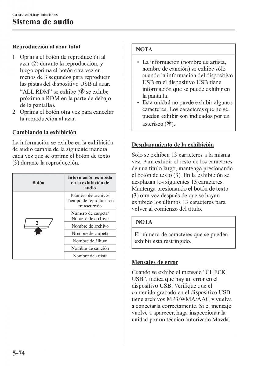 Mazda MX 5 Miata ND IV 4 manual del propietario / page 360