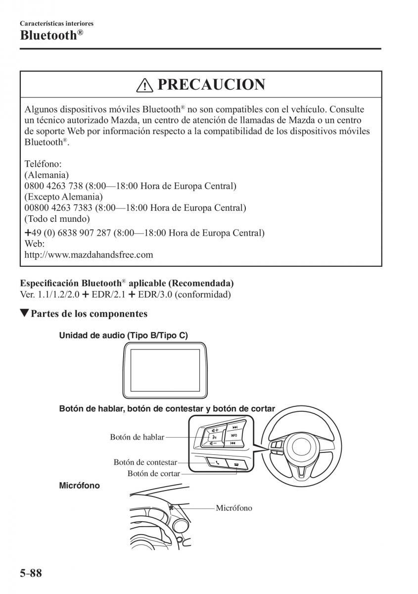 Mazda MX 5 Miata ND IV 4 manual del propietario / page 374