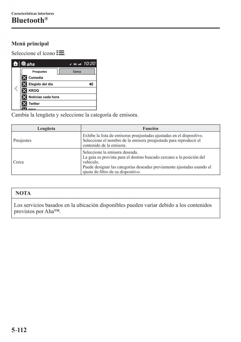 Mazda MX 5 Miata ND IV 4 manual del propietario / page 398