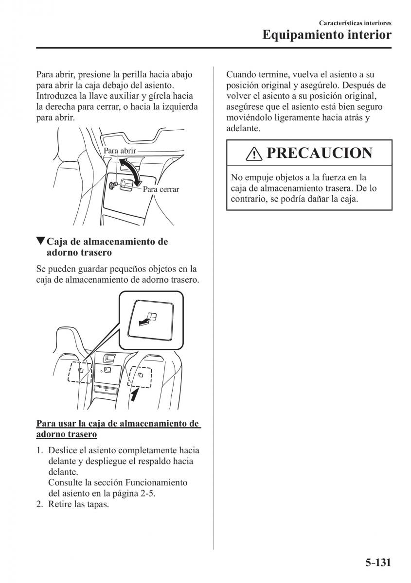 Mazda MX 5 Miata ND IV 4 manual del propietario / page 417