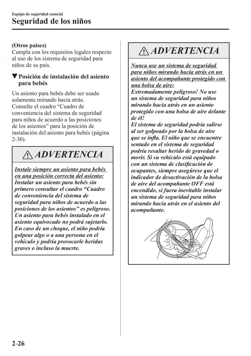 Mazda MX 5 Miata ND IV 4 manual del propietario / page 42