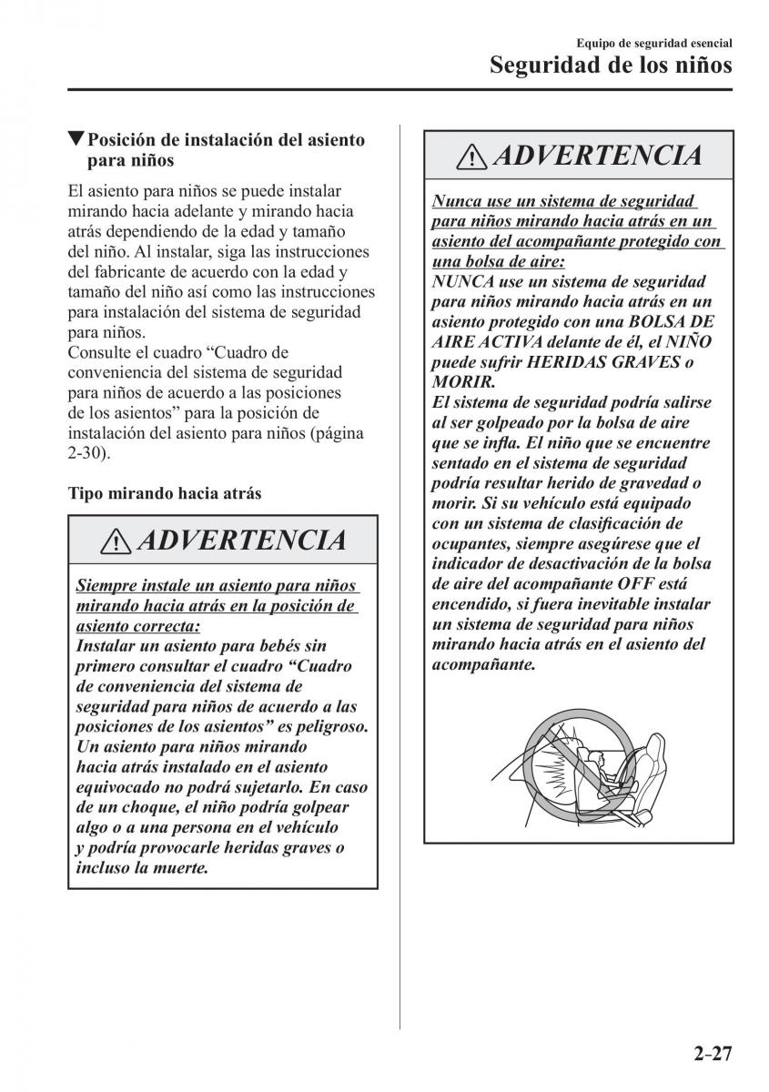 Mazda MX 5 Miata ND IV 4 manual del propietario / page 43