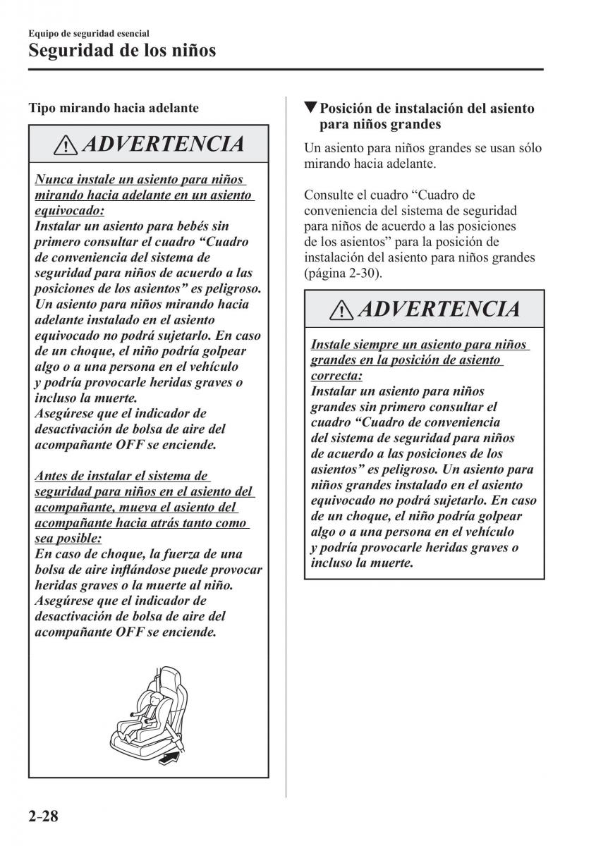 Mazda MX 5 Miata ND IV 4 manual del propietario / page 44