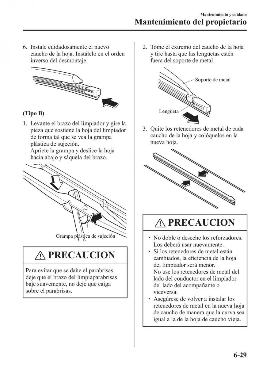 Mazda MX 5 Miata ND IV 4 manual del propietario / page 447