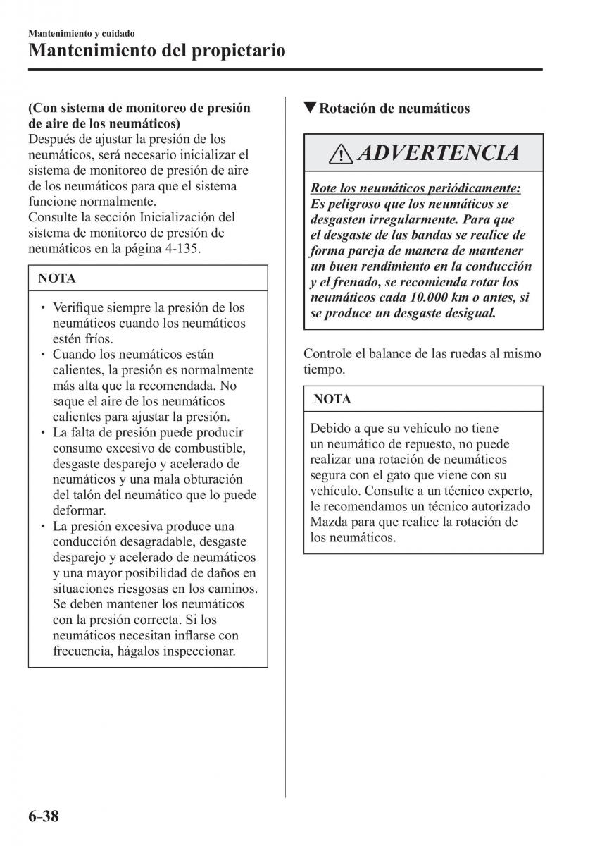 Mazda MX 5 Miata ND IV 4 manual del propietario / page 456