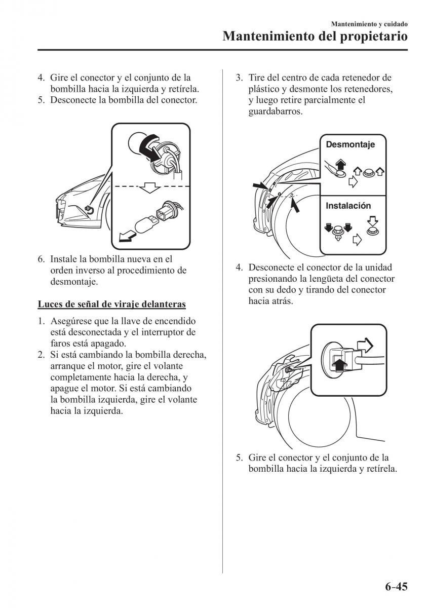 Mazda MX 5 Miata ND IV 4 manual del propietario / page 463