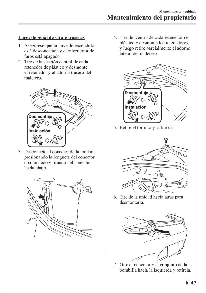 Mazda MX 5 Miata ND IV 4 manual del propietario / page 465