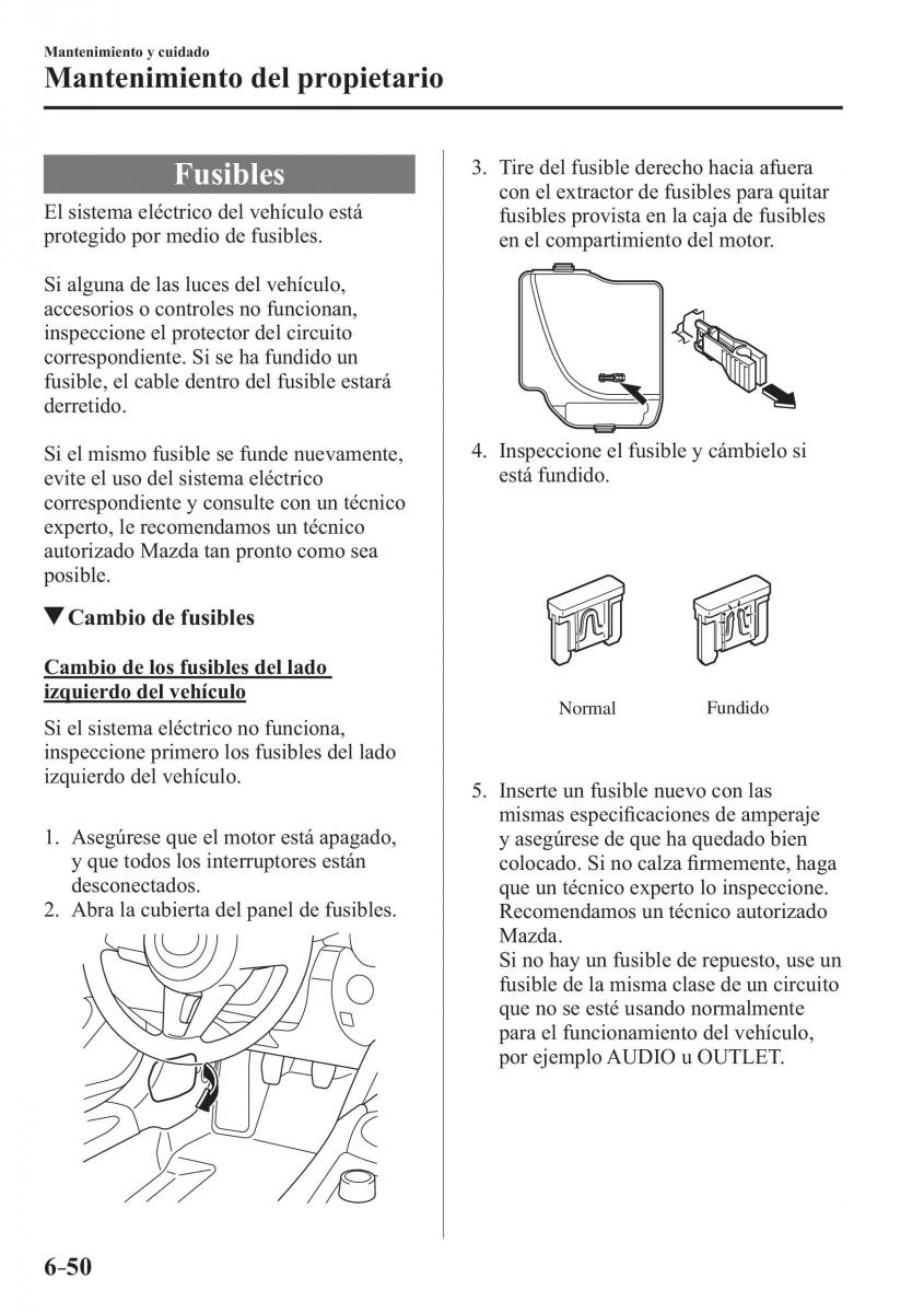 Mazda MX 5 Miata ND IV 4 manual del propietario / page 468