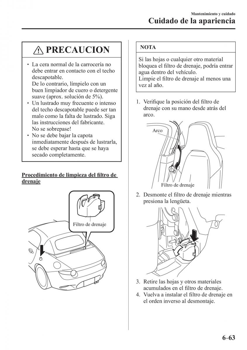 Mazda MX 5 Miata ND IV 4 manual del propietario / page 481