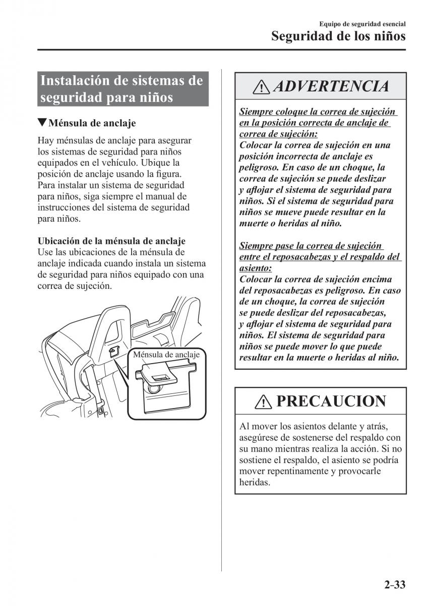 Mazda MX 5 Miata ND IV 4 manual del propietario / page 49