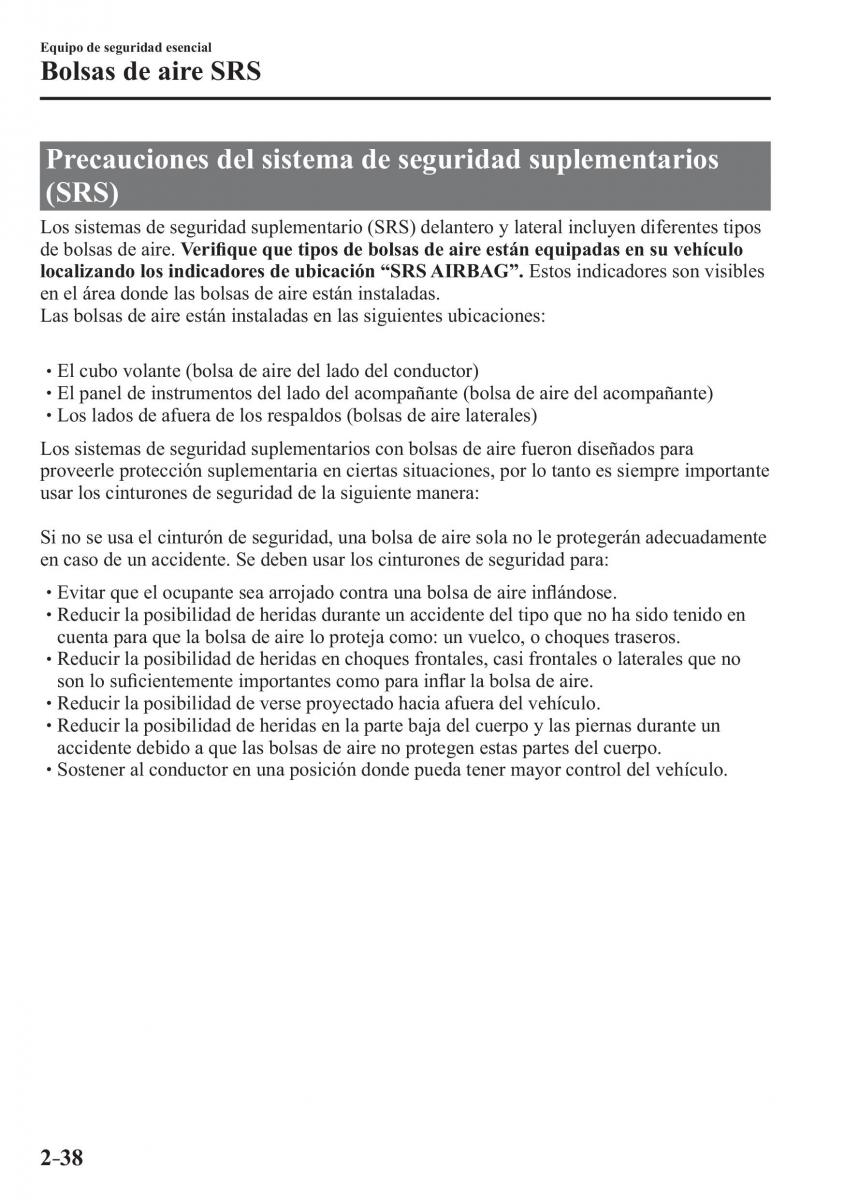 Mazda MX 5 Miata ND IV 4 manual del propietario / page 54