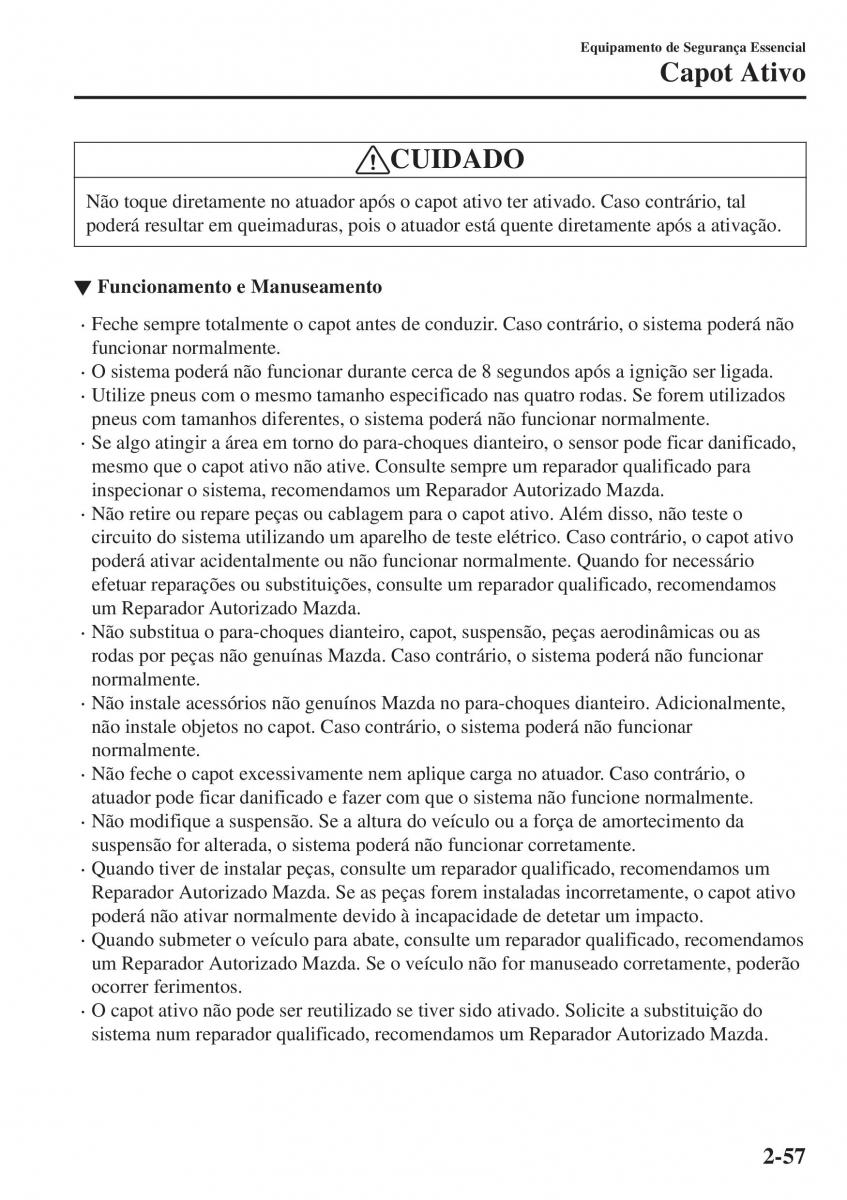 Mazda MX 5 Miata ND IV 4 manual del propietario / page 74