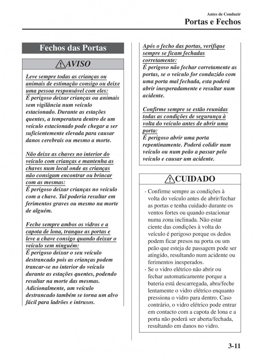 Mazda MX 5 Miata ND IV 4 manual del propietario / page 86