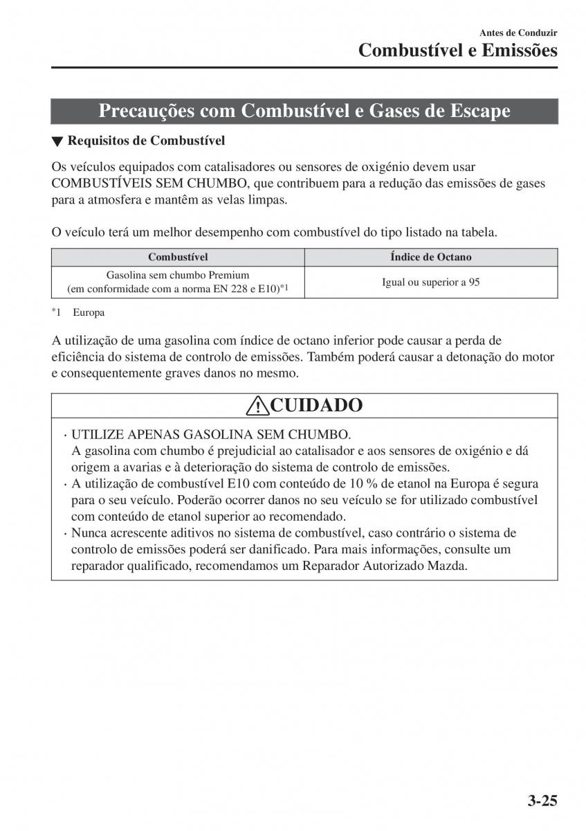 Mazda MX 5 Miata ND IV 4 manual del propietario / page 100