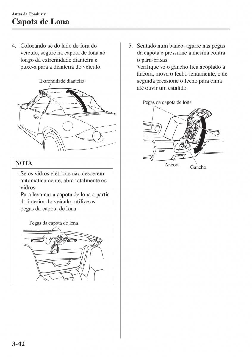 Mazda MX 5 Miata ND IV 4 manual del propietario / page 117