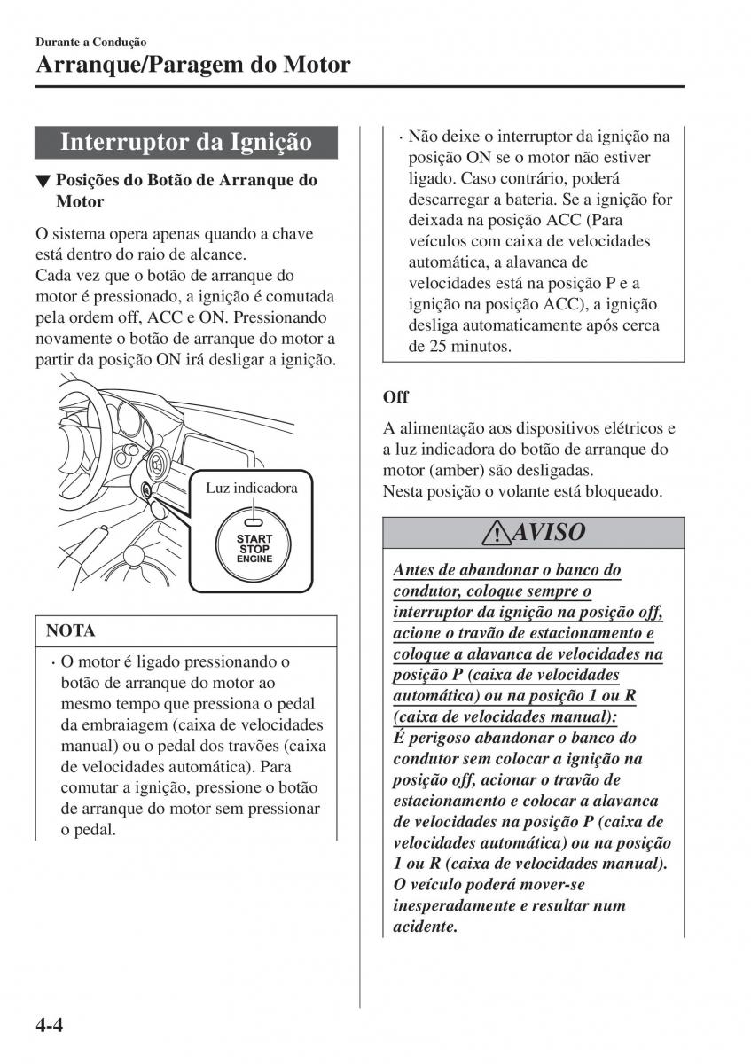 Mazda MX 5 Miata ND IV 4 manual del propietario / page 139