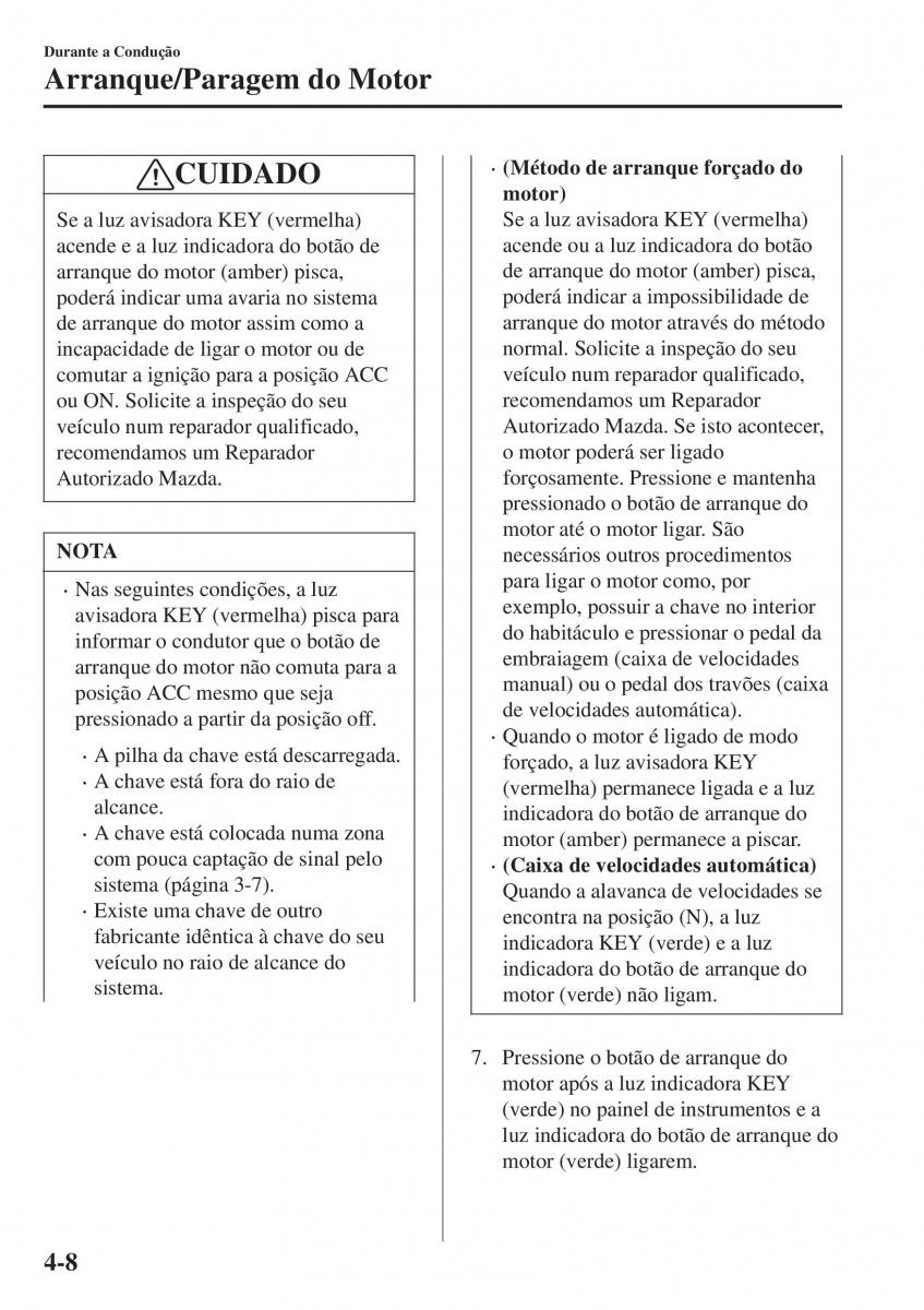 Mazda MX 5 Miata ND IV 4 manual del propietario / page 143