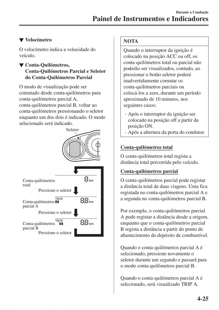 Mazda MX 5 Miata ND IV 4 manual del propietario / page 160