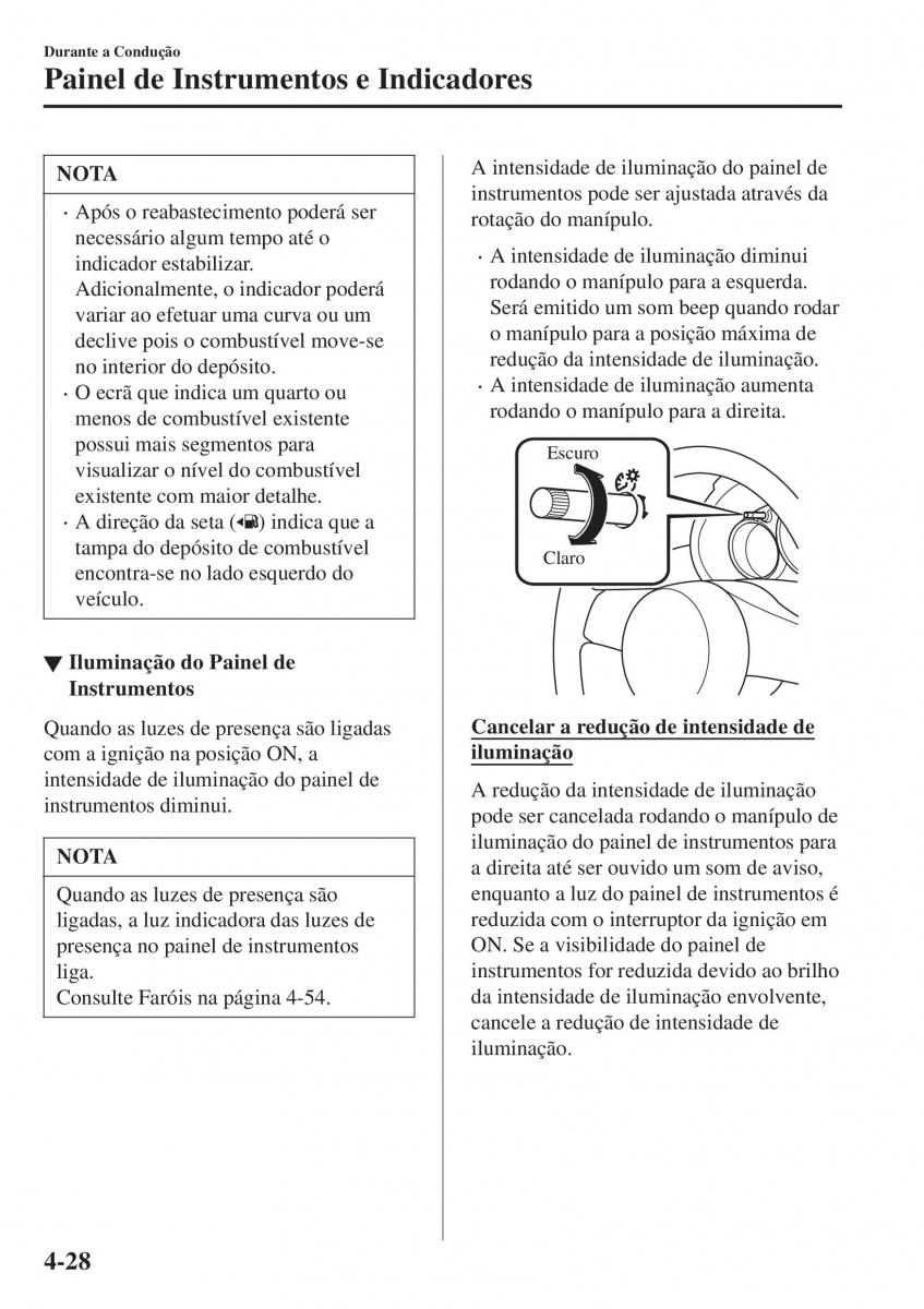 Mazda MX 5 Miata ND IV 4 manual del propietario / page 163