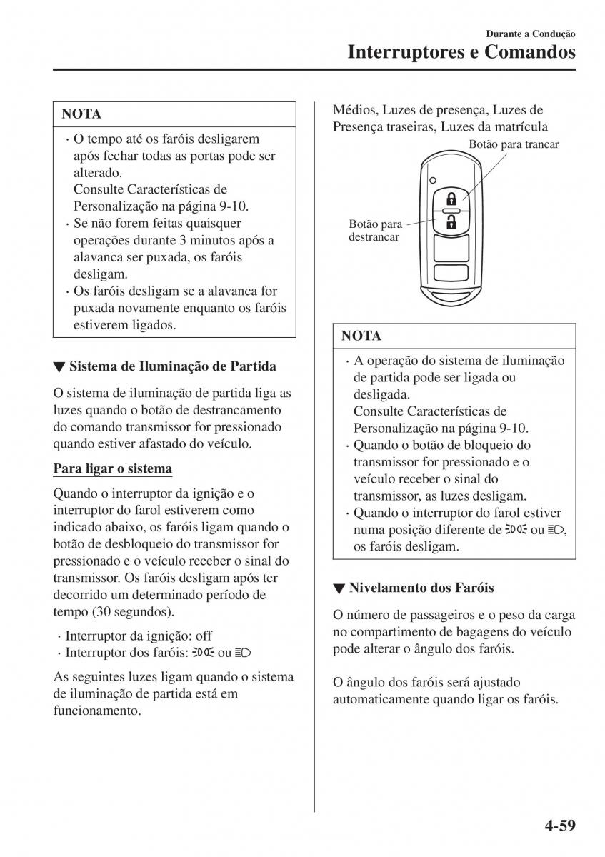 Mazda MX 5 Miata ND IV 4 manual del propietario / page 194