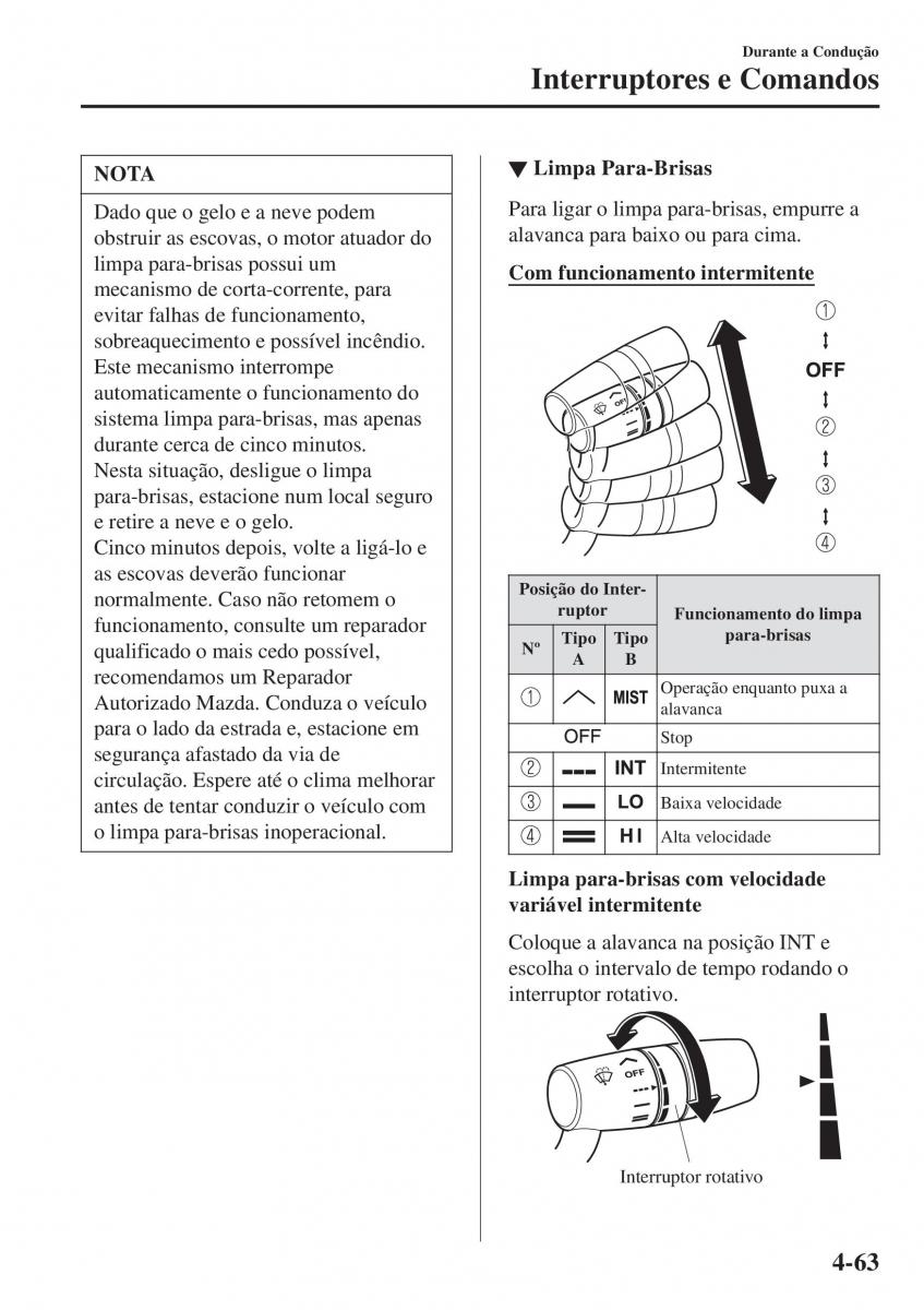 Mazda MX 5 Miata ND IV 4 manual del propietario / page 198