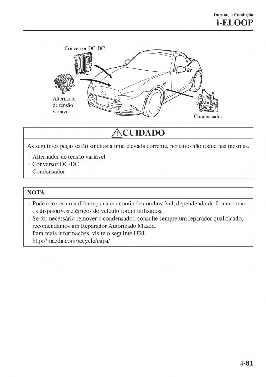 Mazda MX 5 Miata ND IV 4 manual del propietario / page 216