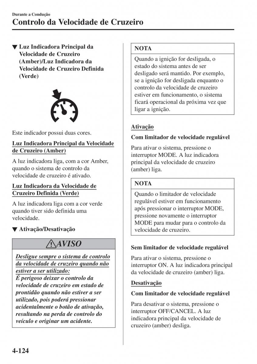 Mazda MX 5 Miata ND IV 4 manual del propietario / page 259