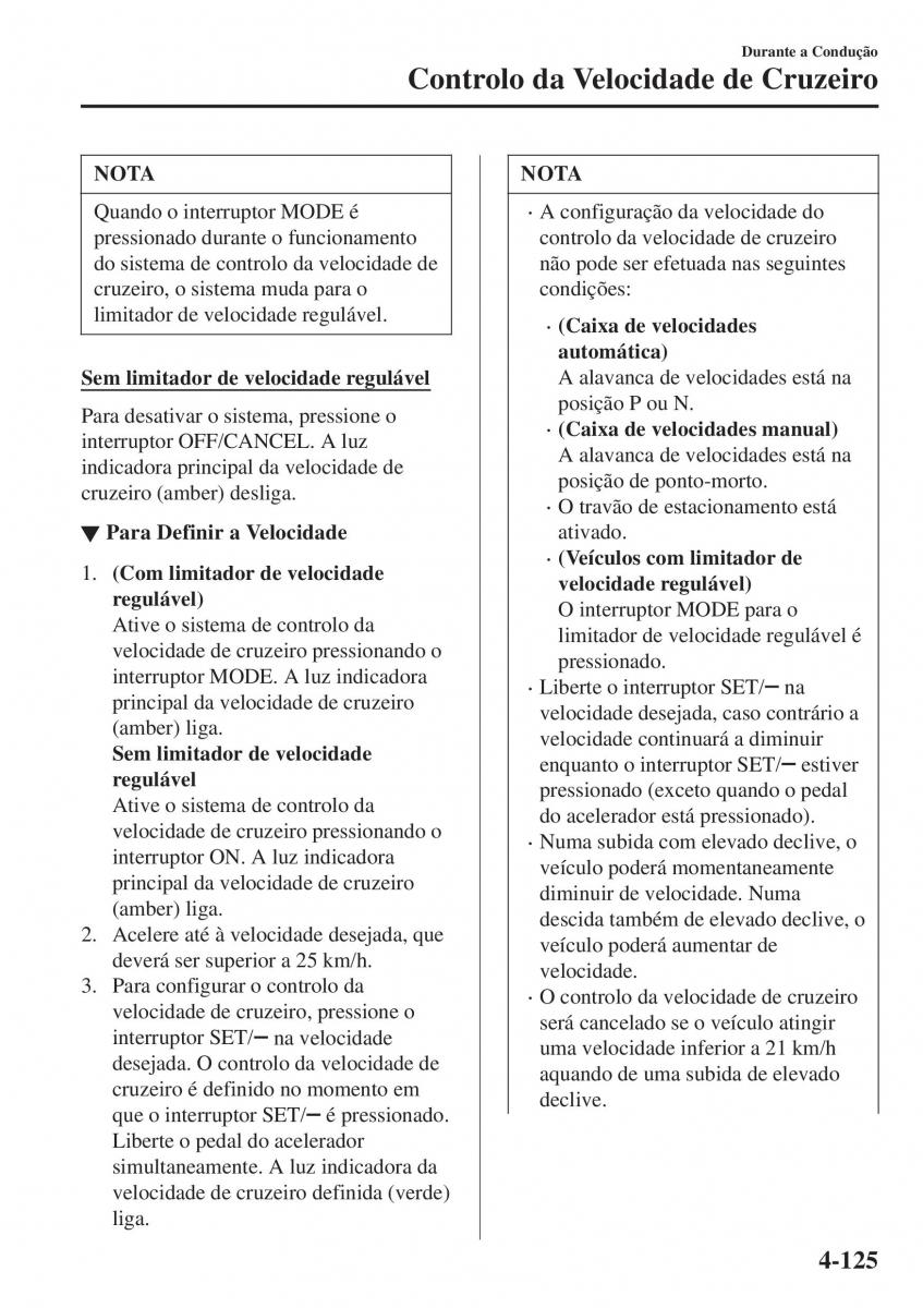 Mazda MX 5 Miata ND IV 4 manual del propietario / page 260