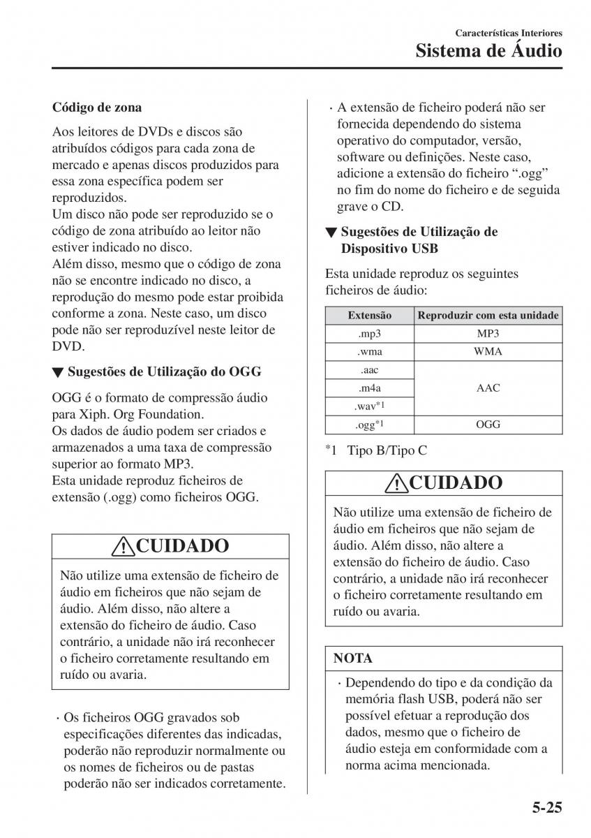 Mazda MX 5 Miata ND IV 4 manual del propietario / page 302