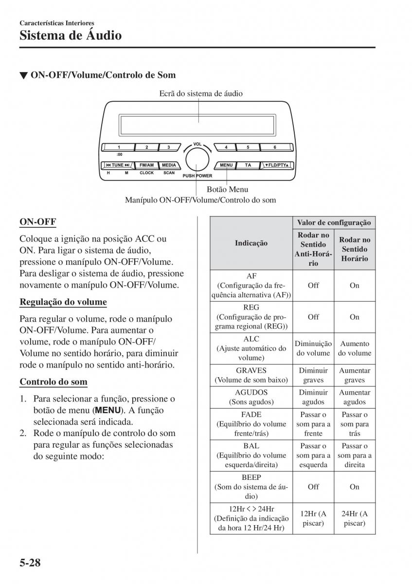 Mazda MX 5 Miata ND IV 4 manual del propietario / page 305