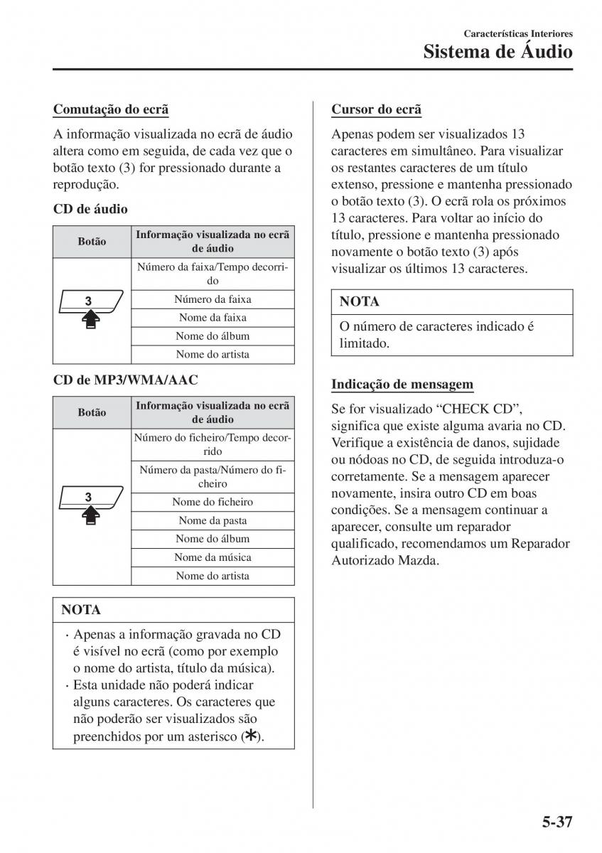 Mazda MX 5 Miata ND IV 4 manual del propietario / page 314