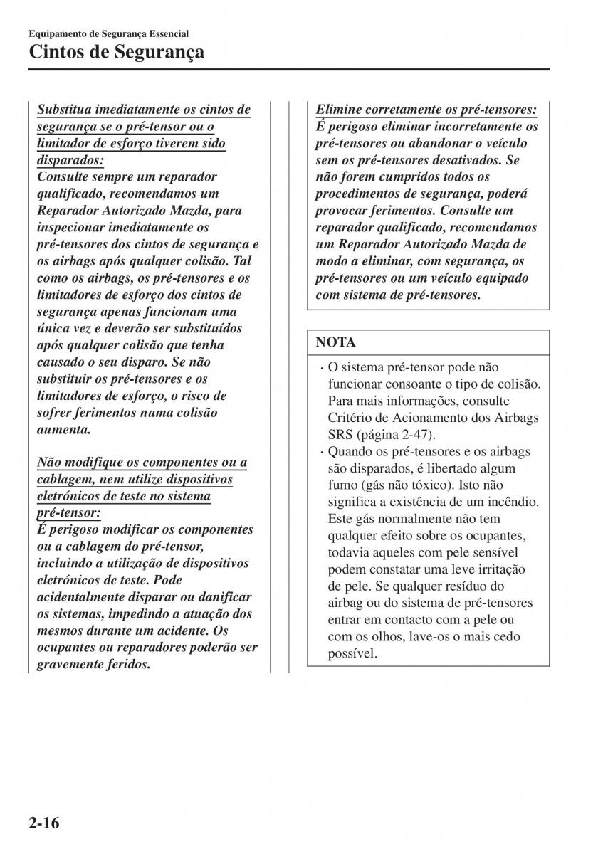 Mazda MX 5 Miata ND IV 4 manual del propietario / page 33