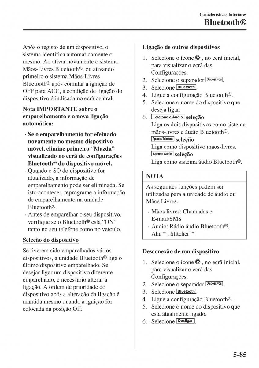 Mazda MX 5 Miata ND IV 4 manual del propietario / page 362