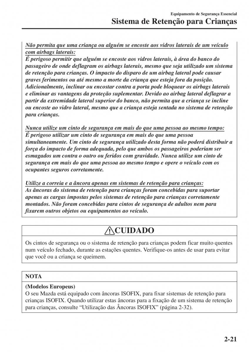 Mazda MX 5 Miata ND IV 4 manual del propietario / page 38