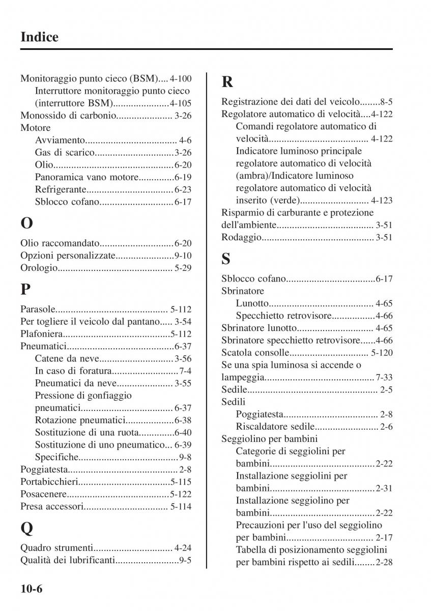 Mazda MX 5 Miata ND IV 4 manuale del proprietario / page 555