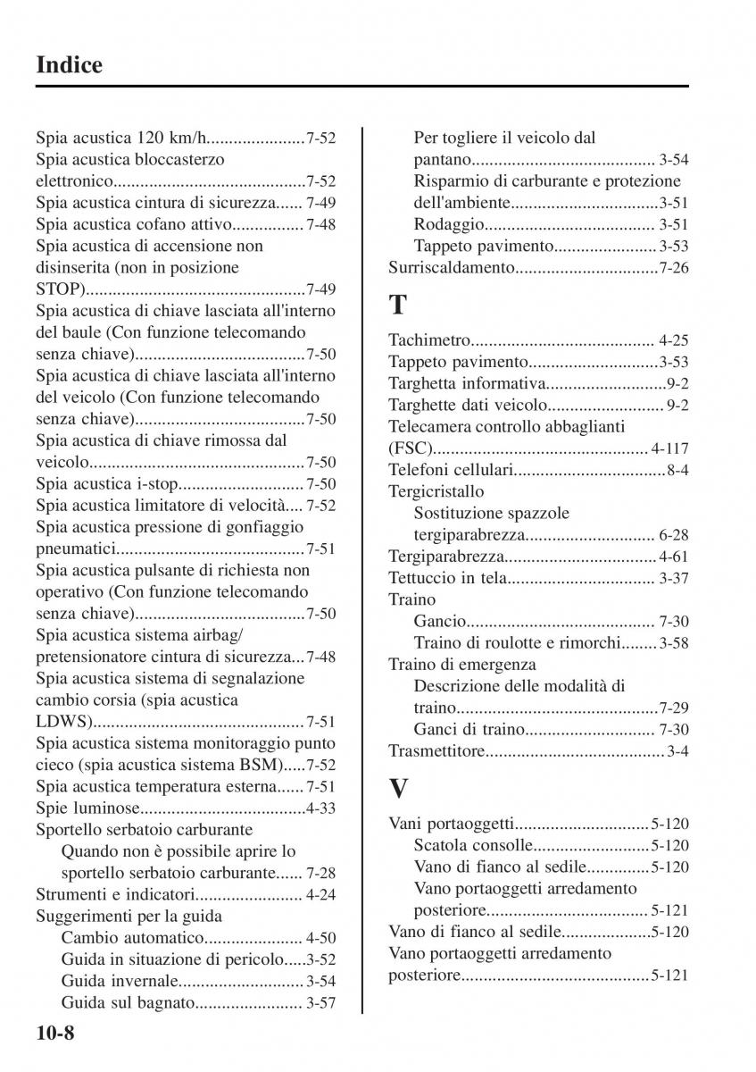 Mazda MX 5 Miata ND IV 4 manuale del proprietario / page 557