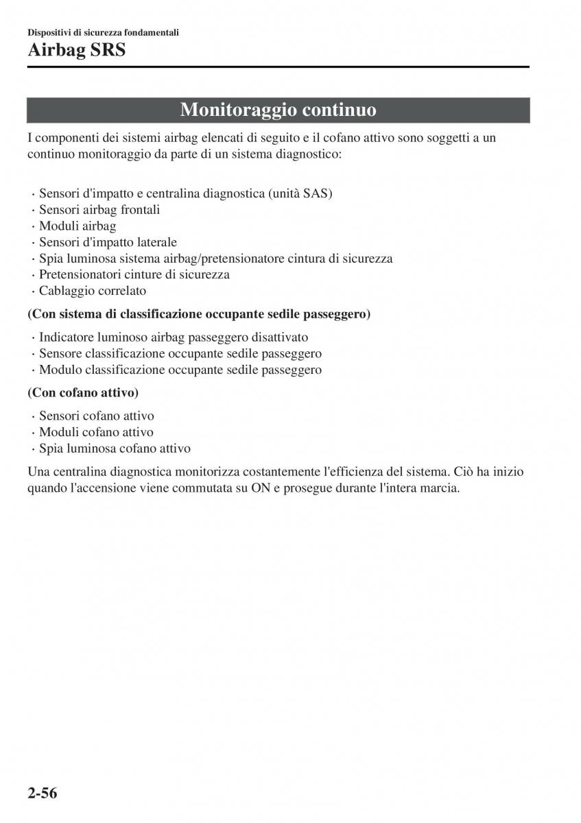 Mazda MX 5 Miata ND IV 4 manuale del proprietario / page 73