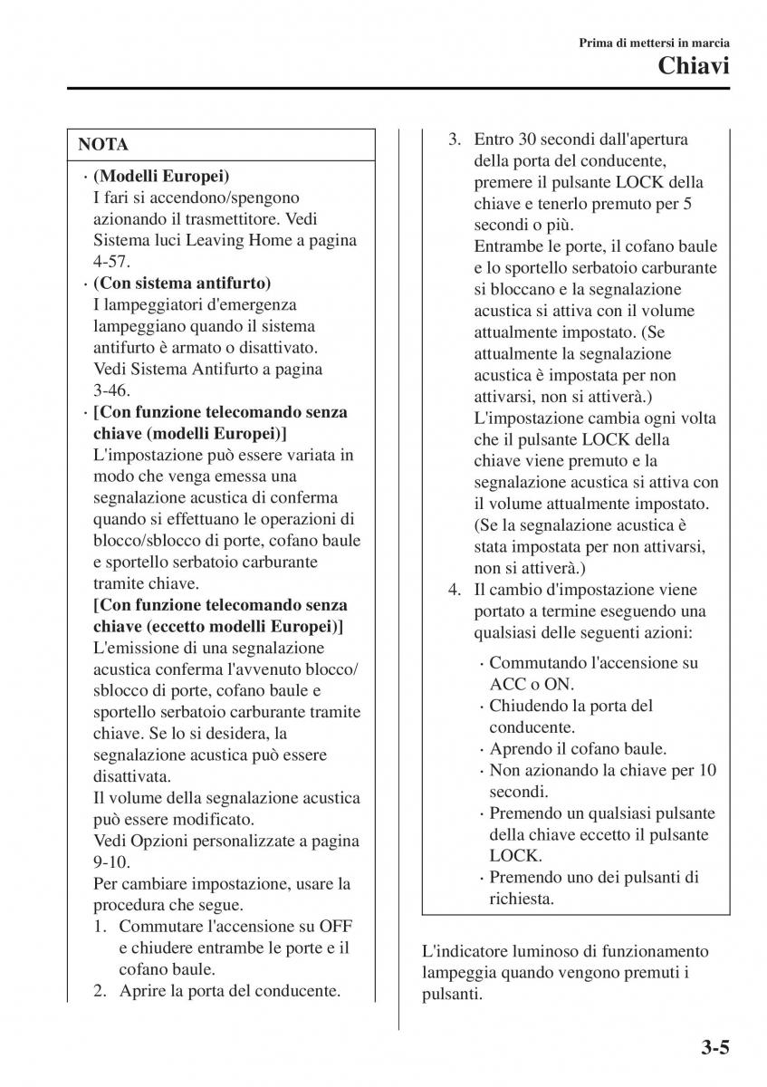 Mazda MX 5 Miata ND IV 4 manuale del proprietario / page 82