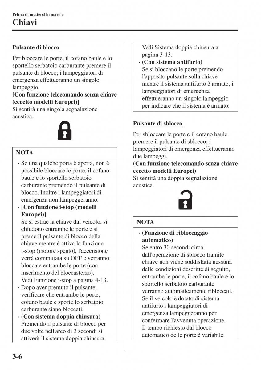 Mazda MX 5 Miata ND IV 4 manuale del proprietario / page 83